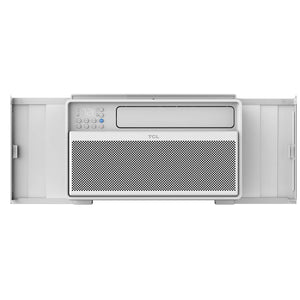 TCL - 550 Sq. Ft. 12,000 BTU Smart Inverter Window Air Conditioner - White
