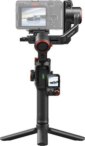 Hohem - iSteady MT3 Pro Phone & Camera Gimbal Stabilizer w/ AI Tracking, Detachable Remote for Cameras up to 5.5lbs - Black