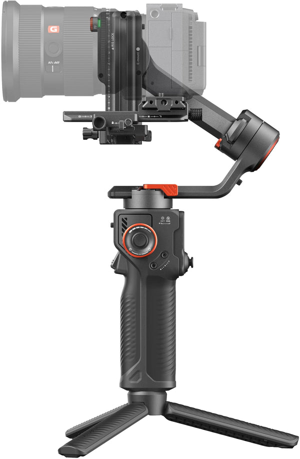 Hohem - iSteady MT3 Pro Phone & Camera Gimbal Stabilizer w/ AI Tracking, Detachable Remote for Cameras up to 5.5lbs - Black