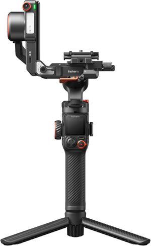 Hohem - iSteady MT3 Pro Phone & Camera Gimbal Stabilizer w/ AI Tracking, Detachable Remote for Cameras up to 5.5lbs - Black