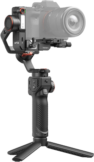Hohem - iSteady MT3 Phone & Camera Gimbal Stabilizer w/ AI Tracking & Orientation Switch for Cameras up to 3lbs - Black