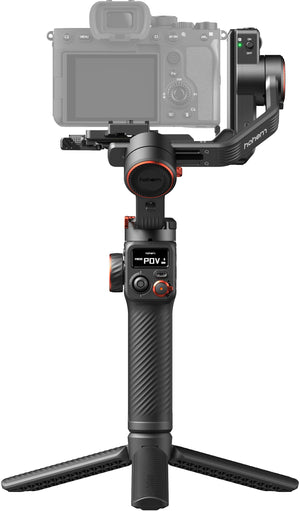 Hohem - iSteady MT3 Phone & Camera Gimbal Stabilizer w/ AI Tracking & Orientation Switch for Cameras up to 3lbs - Black