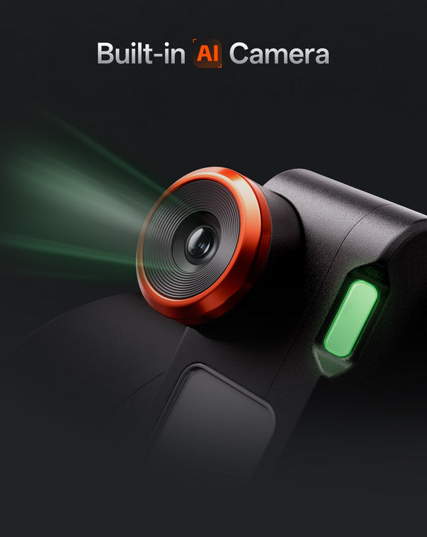 Hohem - iSteady MT3 Phone & Camera Gimbal Stabilizer w/ AI Tracking & Orientation Switch for Cameras up to 3lbs - Black