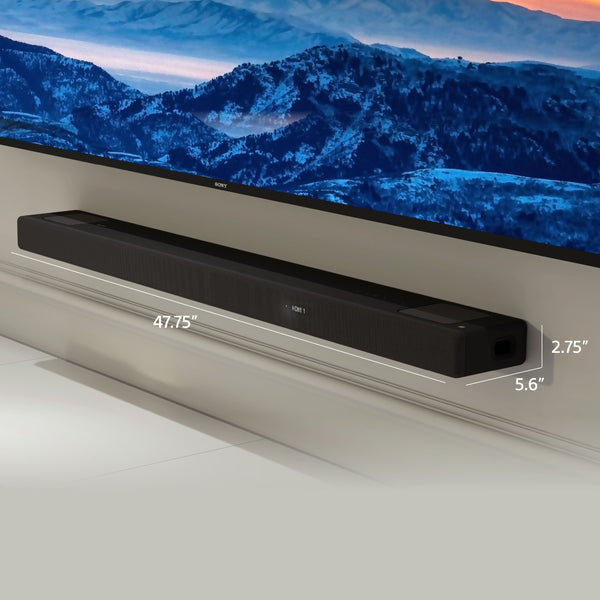 Sony - HT-A5000 5.1.2ch Dolby Atmos Soundbar, Chromecast built-in, AirPlay2, Bluetooth - Black