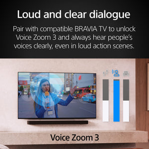 Sony - BRAVIA Theater Bar 7 with 9 speakers, Dolby Atmos/DTS:X compatible - Black
