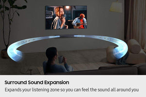 Samsung - B Series 2.0 Ch Soundbar with Built In Woofer HW-B400F/ZA 2025 - Black