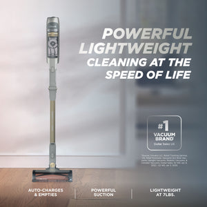 Shark - PowerDetect Speed Cordless Stick Vacuum, Powerful Suction, HEPA Filtration, 60-min Runtime, Carpet & Hard floor - Ivory