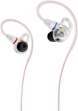 Sony - IER-M500 In-Ear Monitor Earphones - White