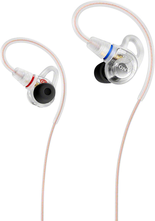 Sony - IER-M500 In-Ear Monitor Earphones - White