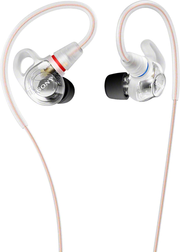 Sony - IER-M500 In-Ear Monitor Earphones - White