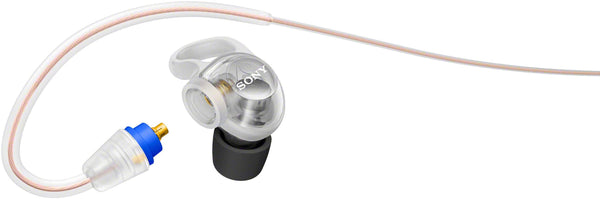 Sony - IER-M500 In-Ear Monitor Earphones - White