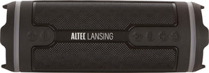 Altec Lansing - Bluetooth HydraMotion 2.0 EverythingProof Portable Speaker with LED Lights - Black/Gray