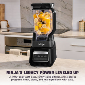 Ninja - TotalCrush Professional Blender with Auto-iQ - Velvet Tide