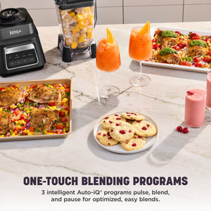 Ninja - TotalCrush Professional Blender with Auto-iQ - Velvet Tide