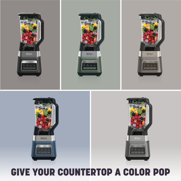Ninja - TotalCrush Professional Blender & Bullet Cup Duo with Auto-iQ - Dark Silver