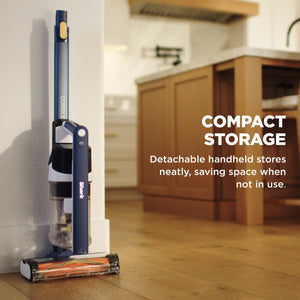 Shark - Cordless Pet, Cordless Stick vacuum with XL Dust Cup and LED Headlights, up to 40 min Runtime - Moonlight Blue