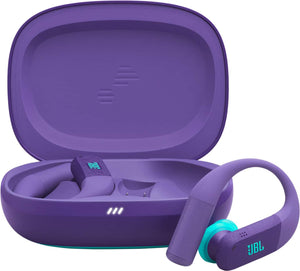 JBL - Endurance Peak 4 - True Wireless Bluetooth Noise Cancelling Sport In-Ear Earbuds - 2025 - Purple