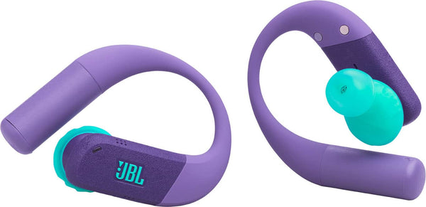 JBL - Endurance Peak 4 - True Wireless Bluetooth Noise Cancelling Sport In-Ear Earbuds - 2025 - Purple