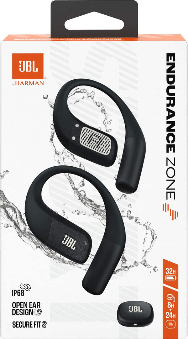 JBL - Endurance Zone - TRUE Wireless Bluethooth Open-ear Sport headphones - 2025 - Black