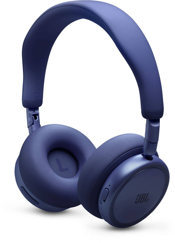 Live 680NC - Wireless on-Ear True Adaptive Noise Cancelling Headphones, JBL Signature Sound with Hi-Res Audio, 2-mic Per - Blue