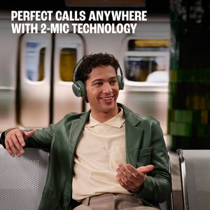 Live 680NC - Wireless on-Ear True Adaptive Noise Cancelling Headphones, JBL Signature Sound with Hi-Res Audio, 2-mic Per - Blue