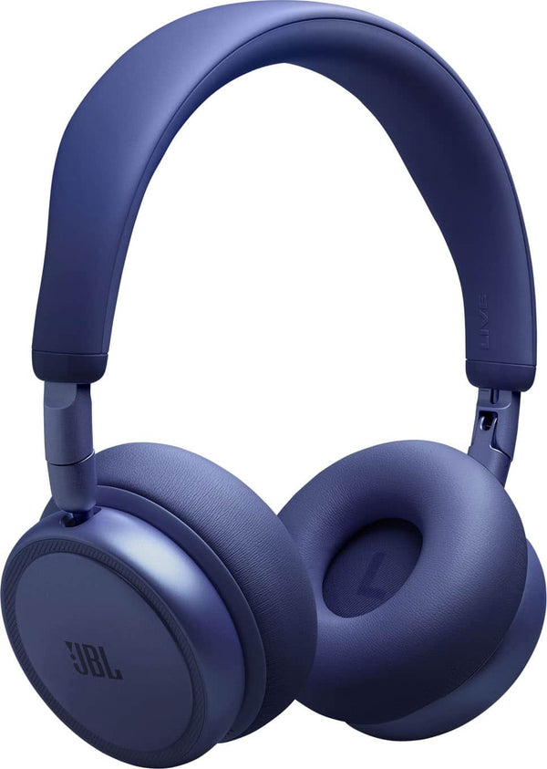 Live 680NC - Wireless on-Ear True Adaptive Noise Cancelling Headphones, JBL Signature Sound with Hi-Res Audio, 2-mic Per - Blue