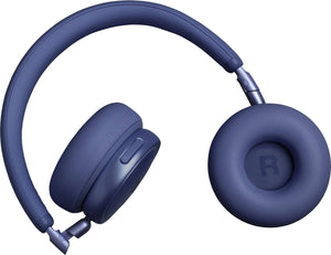 Live 680NC - Wireless on-Ear True Adaptive Noise Cancelling Headphones, JBL Signature Sound with Hi-Res Audio, 2-mic Per - Blue
