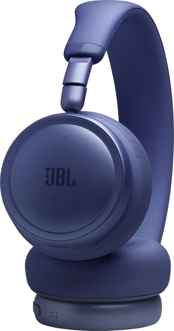 Live 680NC - Wireless on-Ear True Adaptive Noise Cancelling Headphones, JBL Signature Sound with Hi-Res Audio, 2-mic Per - Blue