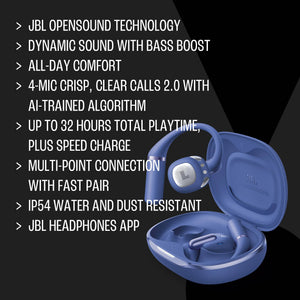 JBL - Sense Pro - TRUE wireless bluetooth open-ear headphones - 2026 - Gray