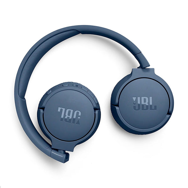 JBL - Tune 670NC Adaptive Noise Cancelling Wireless On-Ear Headphone -2024 - Blue