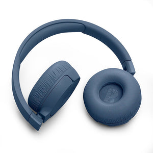 JBL - Tune 670NC Adaptive Noise Cancelling Wireless On-Ear Headphone -2024 - Blue