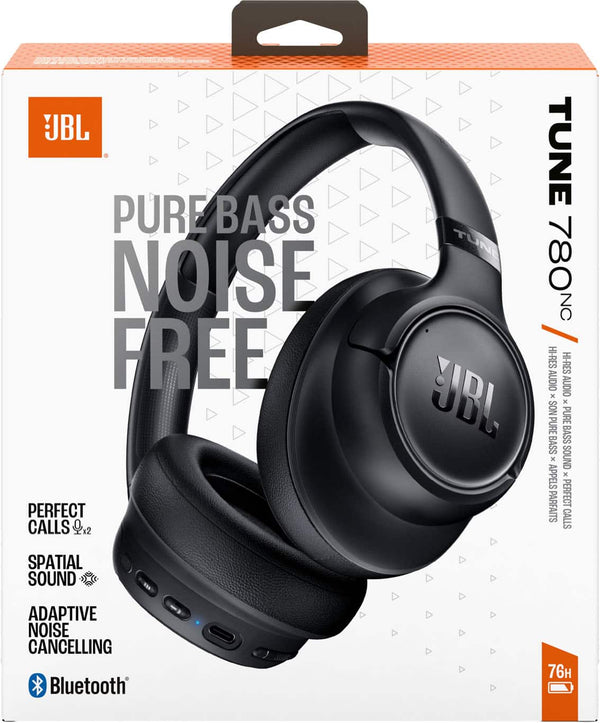 JBL - Tune 780NC - Bluetooth wireless over-the-ear Noise Cancelling headphones - 2026 - Blue