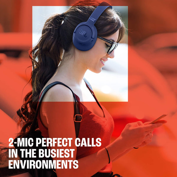 JBL - Tune 780NC - Bluetooth wireless over-the-ear Noise Cancelling headphones - 2026 - Blue