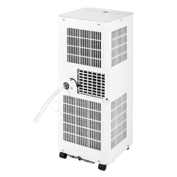 Keystone - 8,500 BTU ASHRAE/5,000 BTU DOE Portable Air Conditioner with Remote - White