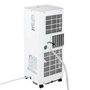 Keystone - 8,500 BTU ASHRAE/5,000 BTU DOE Portable Air Conditioner with Remote - White