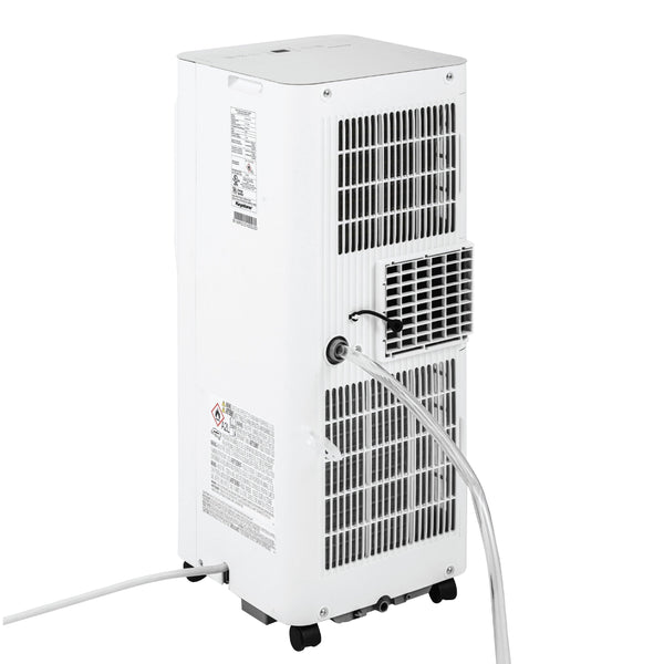 Keystone - 8,500 BTU ASHRAE/5,000 BTU DOE Portable Air Conditioner with Remote - White