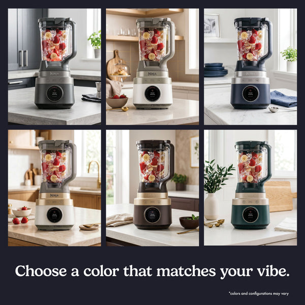 CrushBOSS Intelligent Blender Duo With Ninja BlendBOSS Tumbler - Onyx
