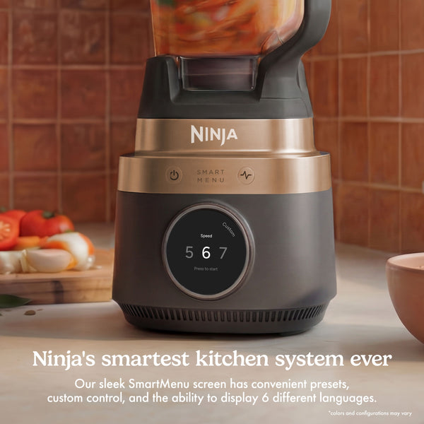 CrushBOSS Intelligent Blender Duo With Ninja BlendBOSS Tumbler - Onyx