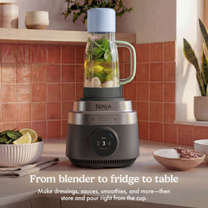 CrushBOSS Intelligent Blender Duo With Ninja BlendBOSS Tumbler - Midnight Blue