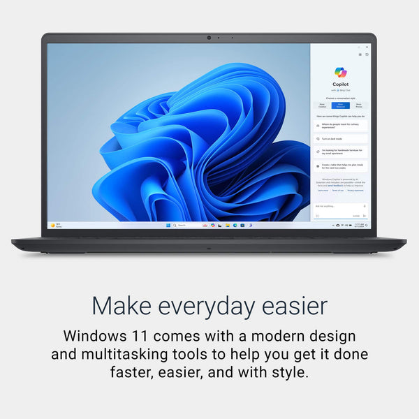 Dell - 15.6" 2K Touchscreen Laptop - AMD Ryzen 7 7000 Series-7730U 2023 - 16GB Memory - 512GB Storage - Carbon Black