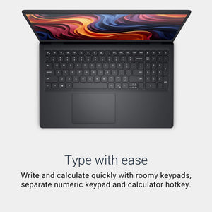 Dell - 15.6" 2K Touchscreen Laptop - AMD Ryzen 7 7000 Series-7730U 2023 - 16GB Memory - 512GB Storage - Carbon Black