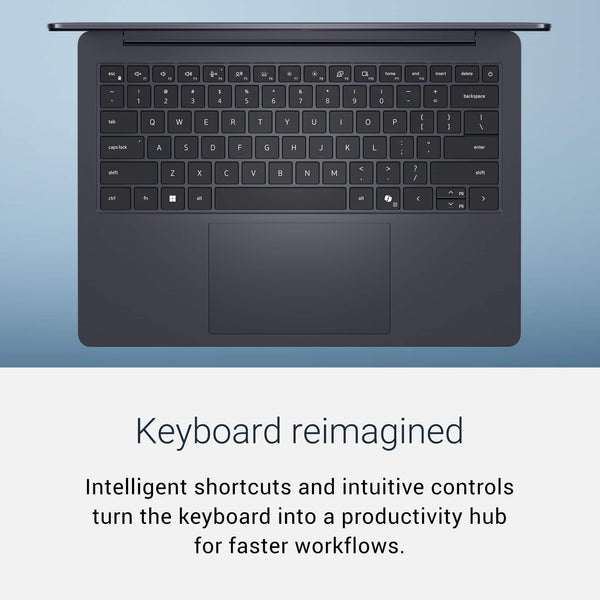 Dell - 14S - 14" 2K Touchscreen Laptop - Intel Core Ultra 7 355 2026 - 16GB Memory - 512GB Storage - Copilot+ PC - Celestial Blue