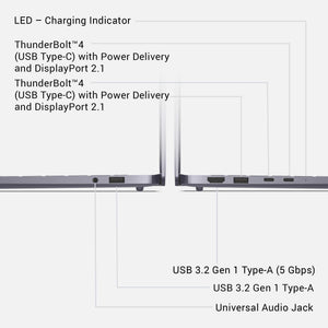 Dell - 14S - 14" 2K OLED Touchscreen Laptop - AMD Ryzen AI 7 445 2026 - 16GB Memory - 512GB Storage - Copilot+ PC - Celestial Blue
