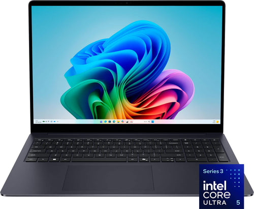 Dell - 16S - 16" 2K Touchscreen Laptop - Intel Core Ultra 5 322 2026 - 16GB Memory - 512GB Storage - Copilot+ PC - Celestial Blue