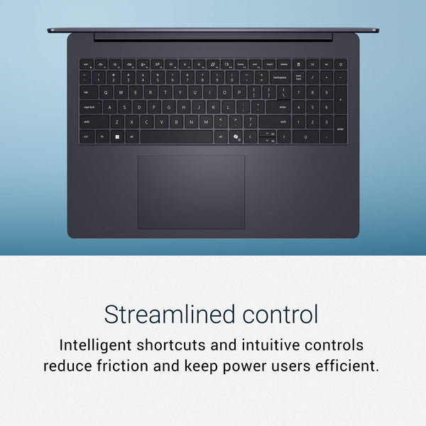 Dell - 16S - 16" 2K Touchscreen Laptop - Intel Core Ultra 5 322 2026 - 16GB Memory - 512GB Storage - Copilot+ PC - Celestial Blue