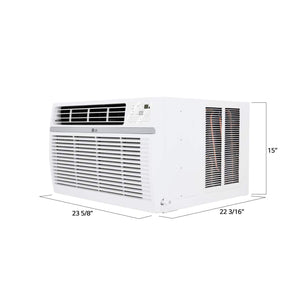 LG - 550 Sq. Ft. 12,000 BTU Window Air Conditioner - White