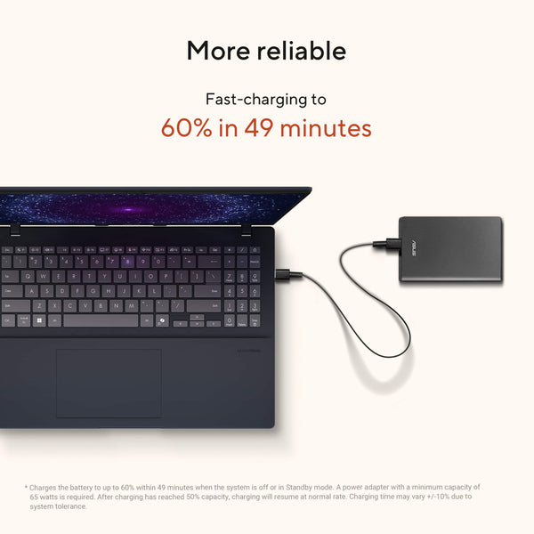 ASUS - Vivobook 16 16" 2K WUXGA Laptop - AMD Ryzen AI 5 330 - 16GB RAM - 512GB SSD - Copilot+ PC - Quiet Blue
