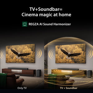 Toshiba - M510WR 5.1 Channel Soundbar with Wireless Subwoofer, Dolby Atmos, DTS:X - Black