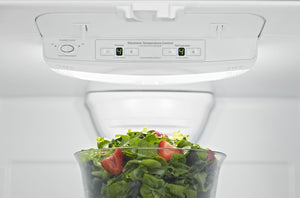33-Inch Wide Bottom Mount Refrigerator - 22 Cu. Ft.