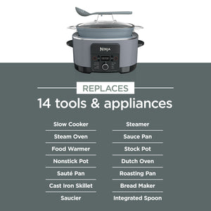 Ninja - Foodi PossibleCooker PRO, 8.5qt Multi-Cooker - Stone Purple